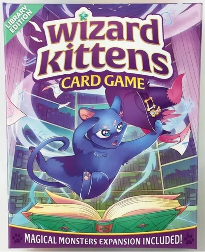 Board game, Wizard Kittens: Library Edition