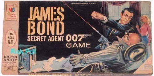Board game, James Bond Secret Agent 007 Game