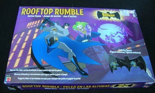 Board game, Batman Rooftop Rumble Skill and Action Game