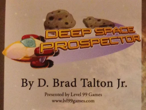 Board game, Deep Space Prospector