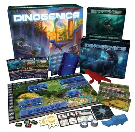 Board game, DinoGenics: Park Manager Edition