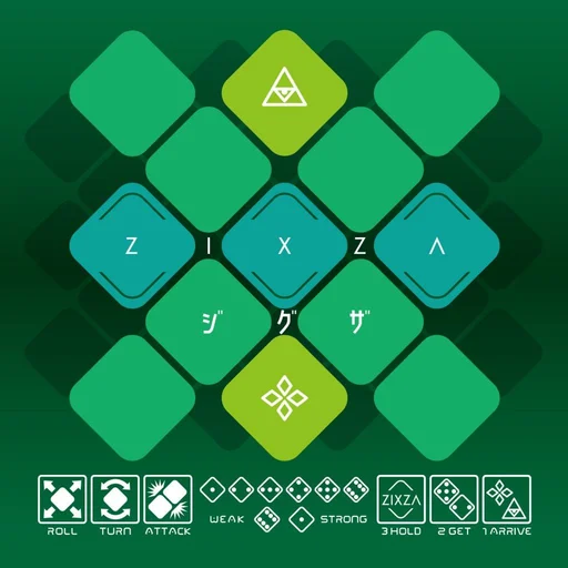 Board game, ジグザ (ZIXZA)