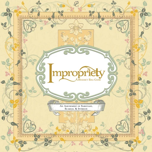 Board game, Impropriety: A Regency Era Game