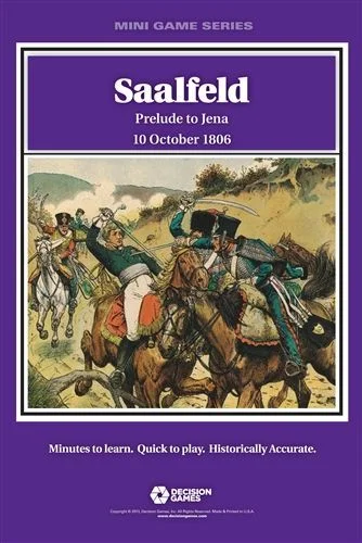 Board game, Saalfeld: Prelude to Jena – 10 October 1806