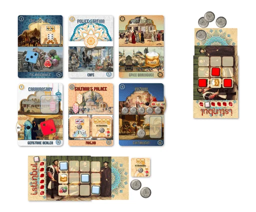 Board game, mini istanbul