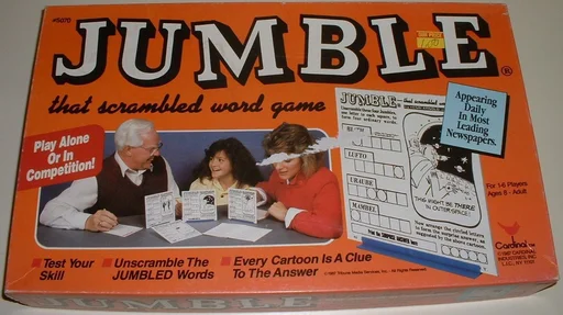Board game, Jumble: That Scrambled Word Game