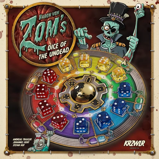 Board game, Baron von Zom's Dice Of The Undead