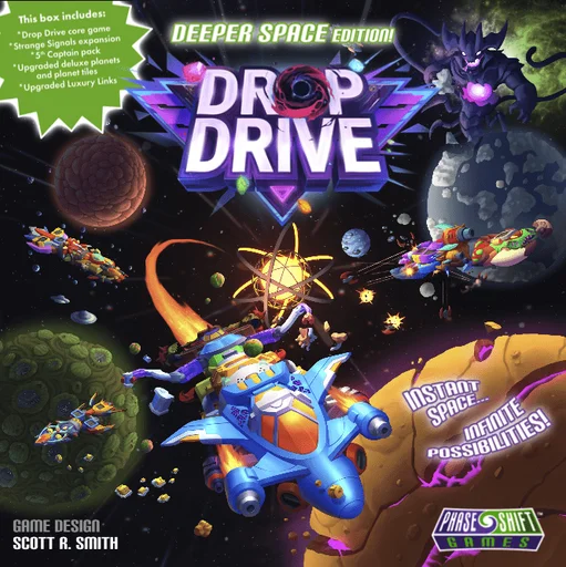 Board game, Drop Drive: Deeper Space Edition