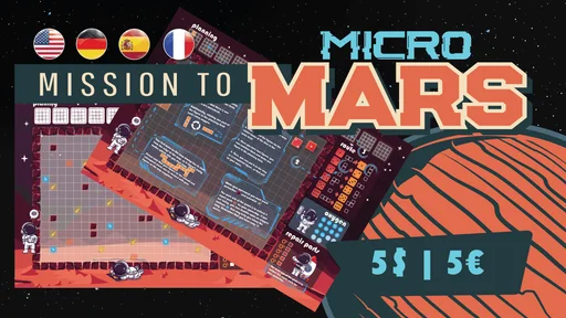 Board game, Micro Mars