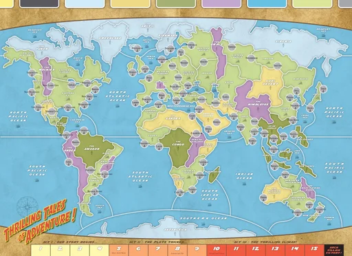 Board game, Thrilling Tales of Adventure!