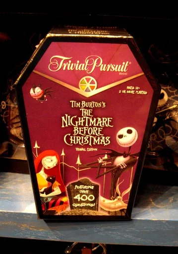 Board game, Trivial Pursuit: Tim Burton's The Nightmare Before Christmas Collector's Edition