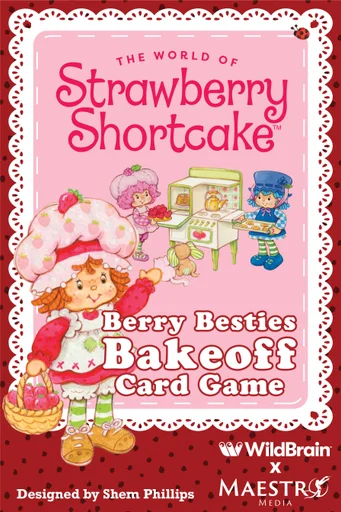 Board game, Strawberry Shortcake: Berry Besties Bakeoff Card Game