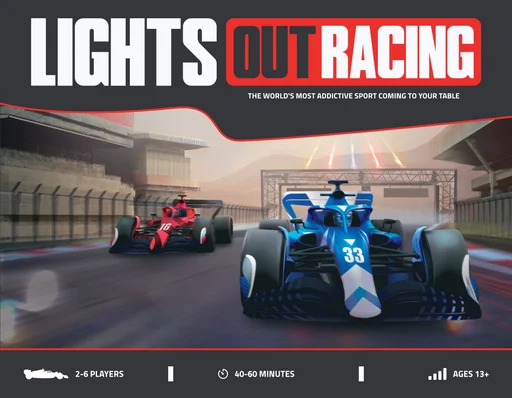 Board game, Lights Out Racing