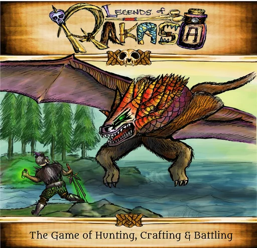 Board game, Legends of Rakasa