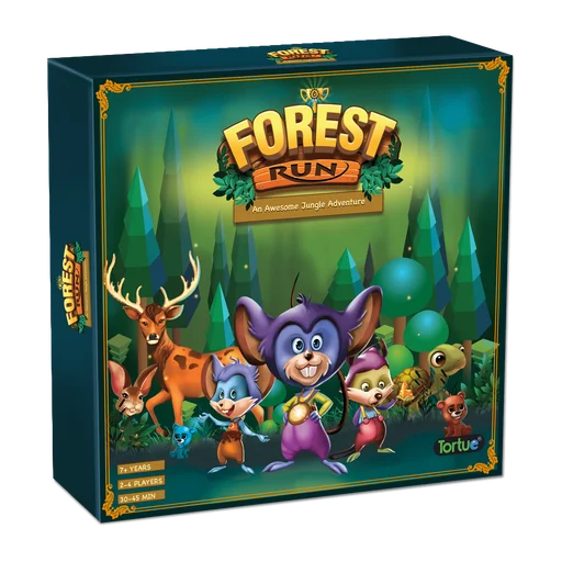 Board game, Forest Run: Awesome Jungle Adventure
