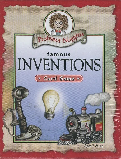 Board game, Professor Noggin's  Famous Inventions