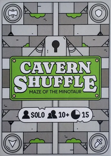 Board game, Cavern Shuffle: Maze of the Minotaur