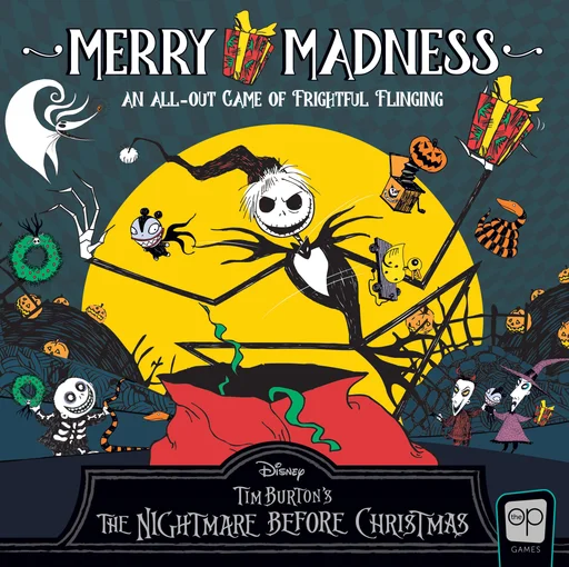 Board game, Disney Tim Burton's The Nightmare Before Christmas: Merry Madness