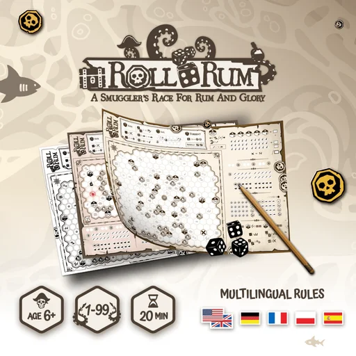 Board game, Roll4Rum