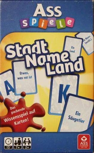 Board game, Stadt Name Land