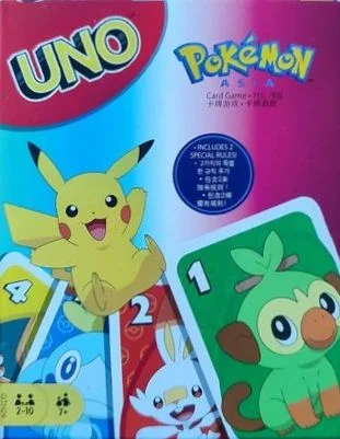 Board game, UNO: Pokemon Asia