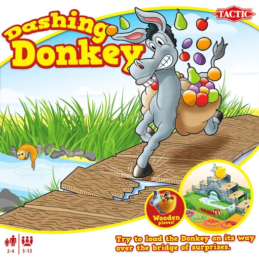 Board game, Dashing Donkey