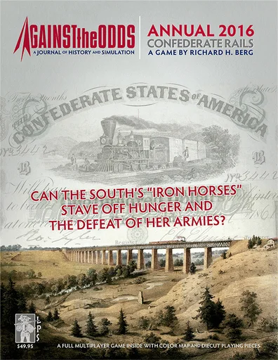 Board game, Confederate Rails: Railroading in the American Civil War 1861-1865