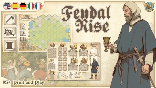 Board game, Feudal Rise