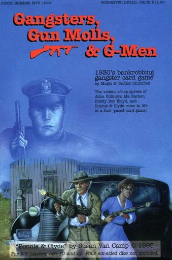 Board game, Gangsters, Gun Molls, & G-Men