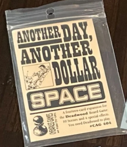 Another Day, Another Dollar: Space