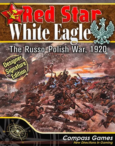 Board game, Red Star/White Eagle: The Russo-Polish War, 1920 – Designer Signature Edition