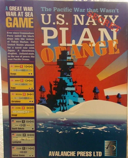 Board game, Great War at Sea: U.S. Navy Plan Orange