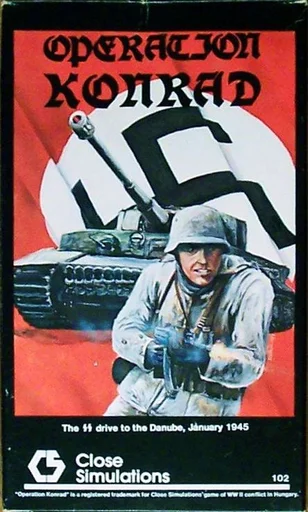 Board game, Operation Konrad: The SS Drive to the Danube, January 1945
