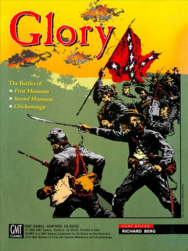 Board game, Glory: The Battles of First & Second Manassas and Chickamauga, 1861-63