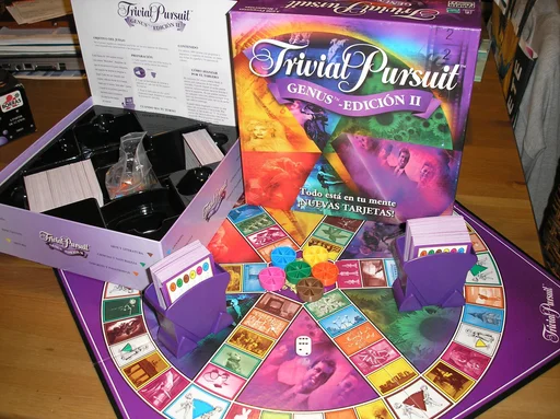 Board game, Trivial Pursuit: Genus Edicion II (Spain)