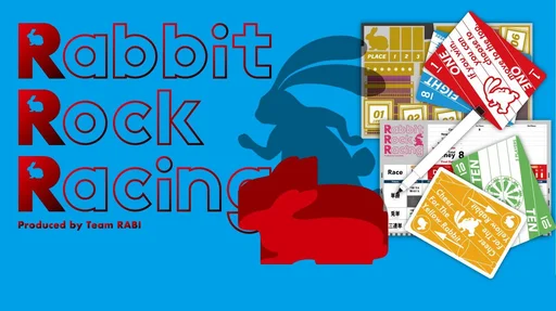 Board game, Rabbit Rock Racing