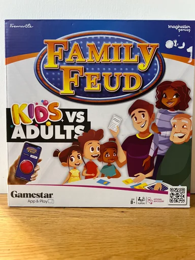 Board game, Family Feud: Kids vs Adults