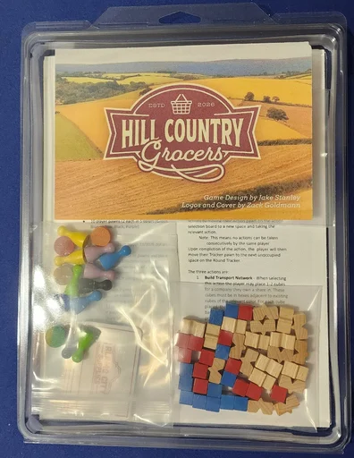 Board game, Hill Country Grocers
