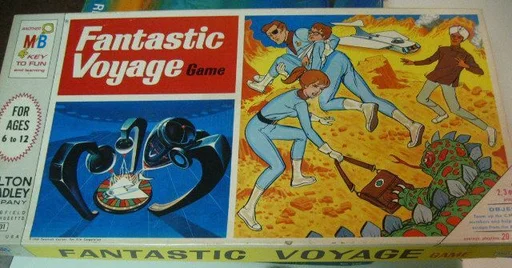 Board game, Fantastic Voyage Game
