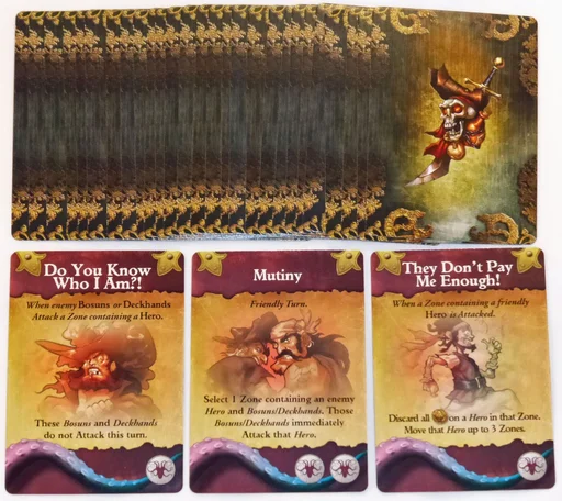 Rum & Bones: Mercenary Tide Deck