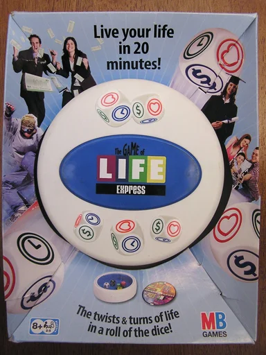 Board game, The Game of Life Express