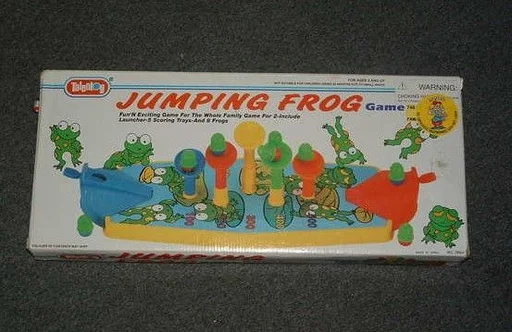 Board game, The Celebrated Jumping Frog Game