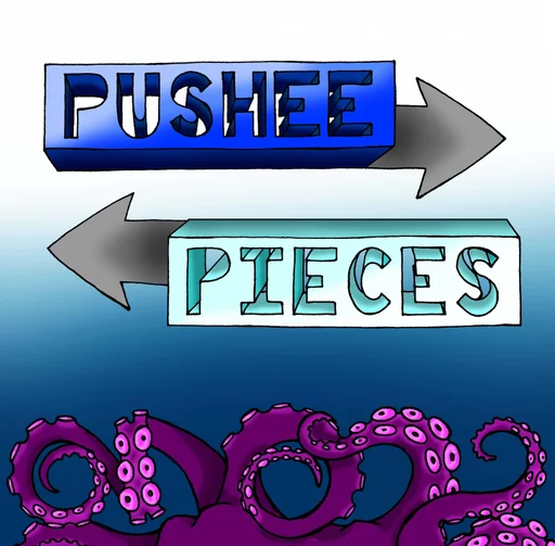 Board game, Pushee Pieces