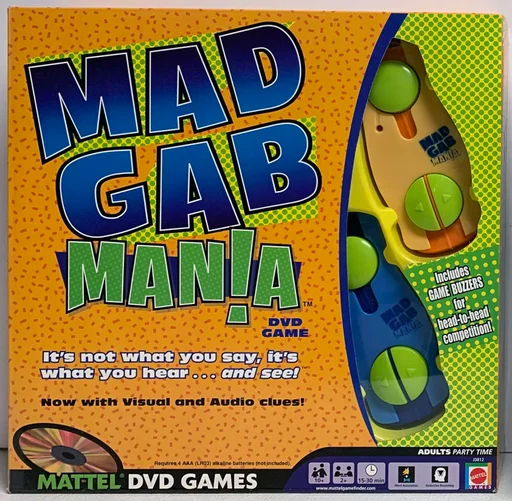Board game, Mad Gab Mania