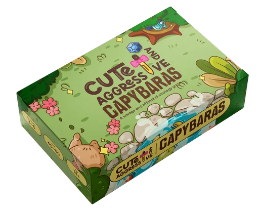 Board game, Cute and Aggressive Capybaras