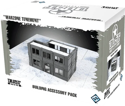 Dust Tactics: Building Accessory Pack – "Warzone Tenement"