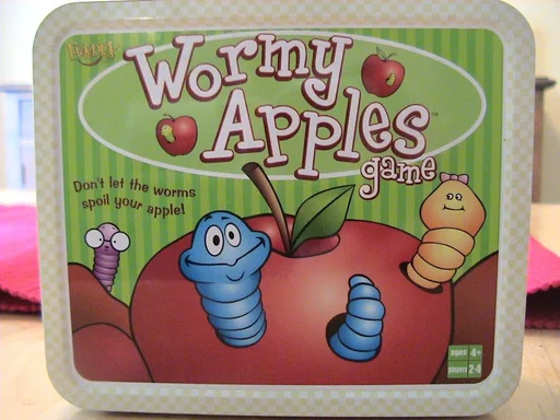 Board game, Wormy Apples
