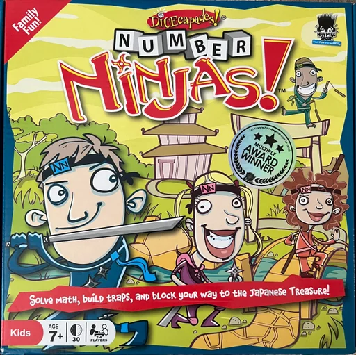 Board game, Number Ninjas!