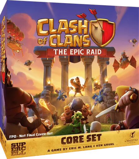 Board game, Clash of Clans: The Epic Raid