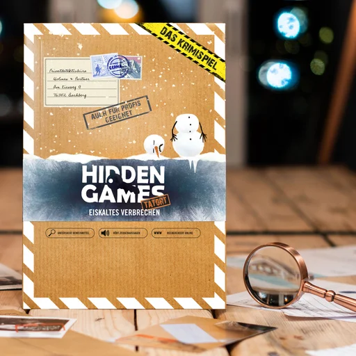 Board game, Hidden Games Tatort: Winterkrimi – Eiskaltes Verbrechen
